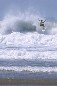 Croyde surfs up