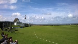 Tarka Trail and scenic Cricket ground at Instow