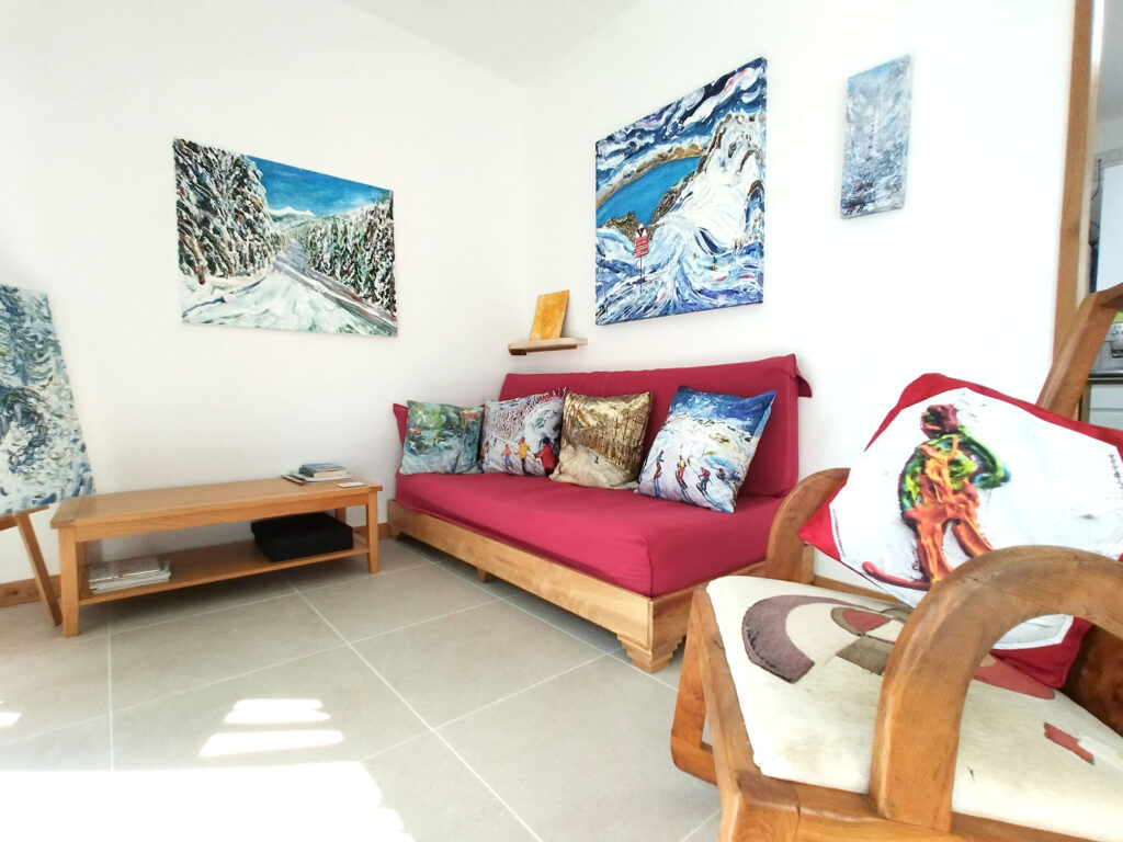 Lounge area at Braunton self catering house to rent North Devon
